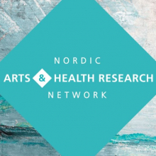 Toppbild med text Nordic Arts and Health Research Network